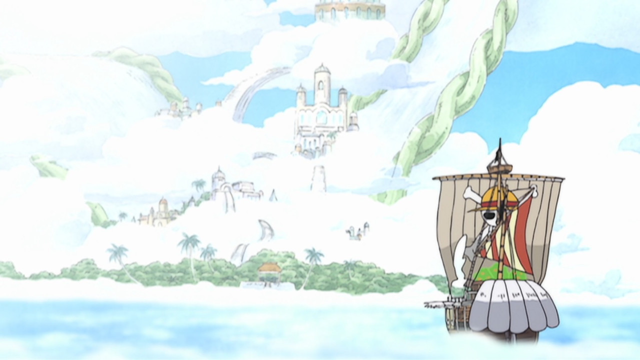 Penso, Logo Digito] Skypiea: O Pior Arco de One Piece?